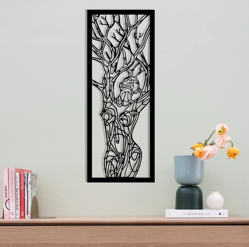 Woman wall decoration