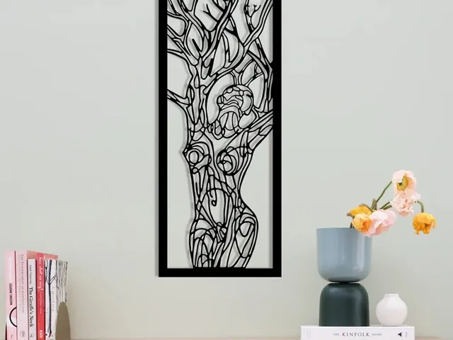 Woman wall decoration