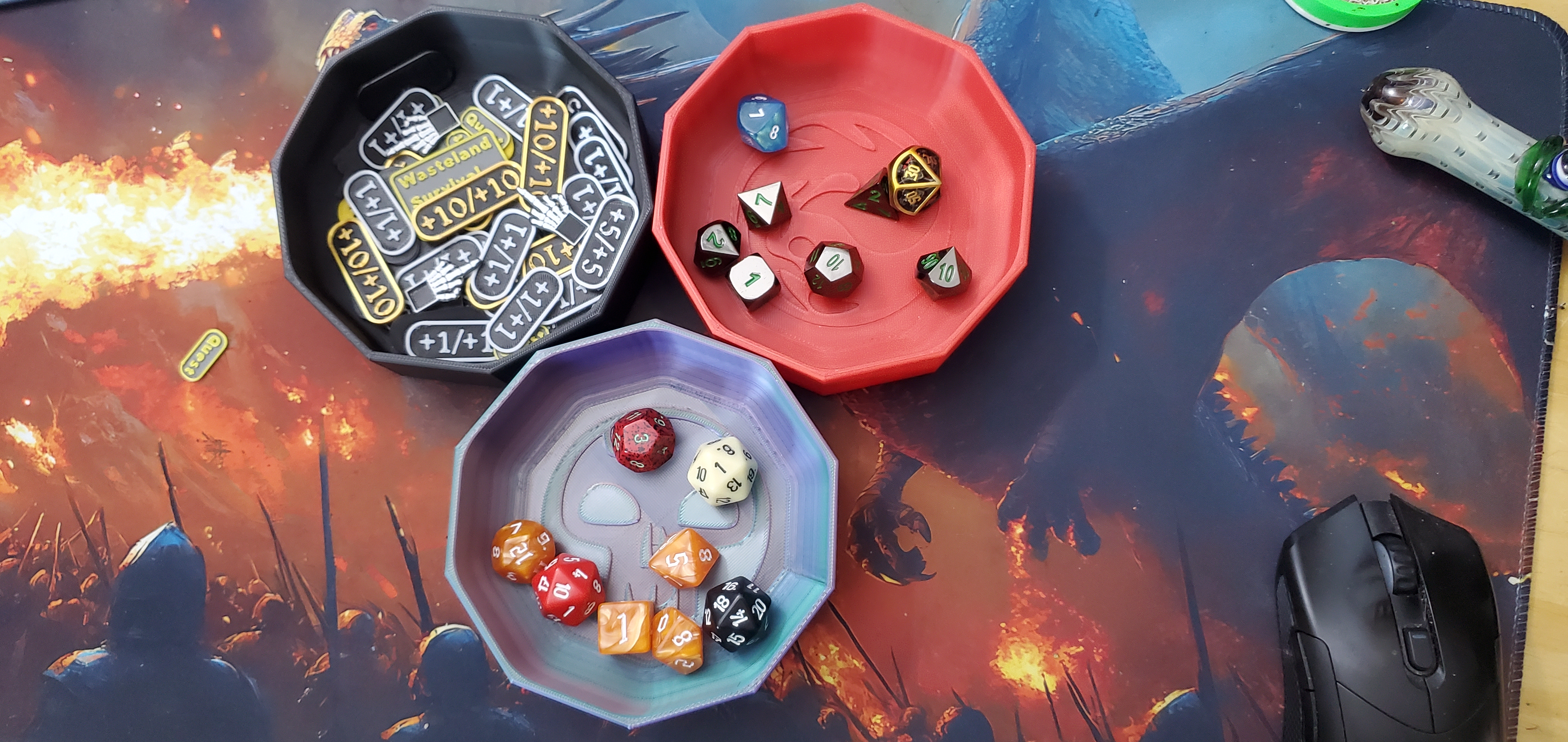MTG Themed Dice Tray (Stackable) (Super Sweet!)