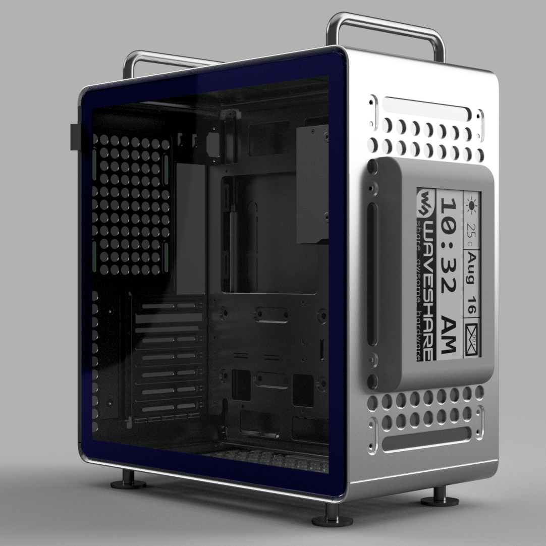 E-Ink Module for Cooler Master Qube Series