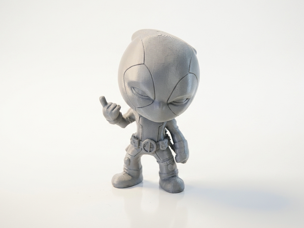 Chibi Deadpool Figurine Cute Collectible 3D Printable