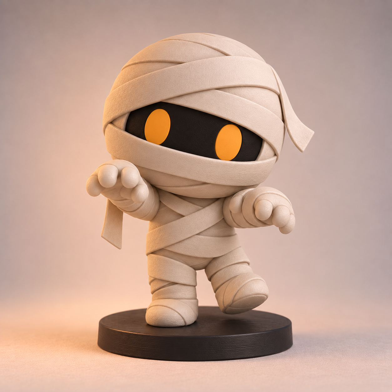Halloween Chibi #6 – Little Mummy | Easy to Print