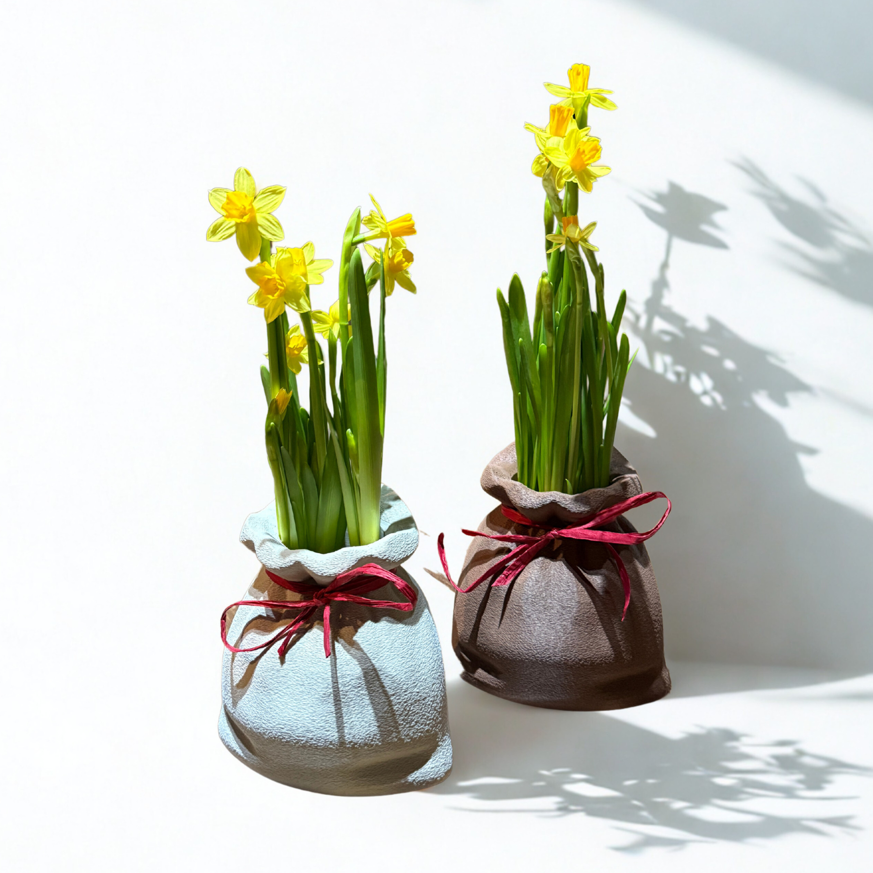 PLANTER IN BAG DESIGN / BAG PLANTER / JUTE BAG