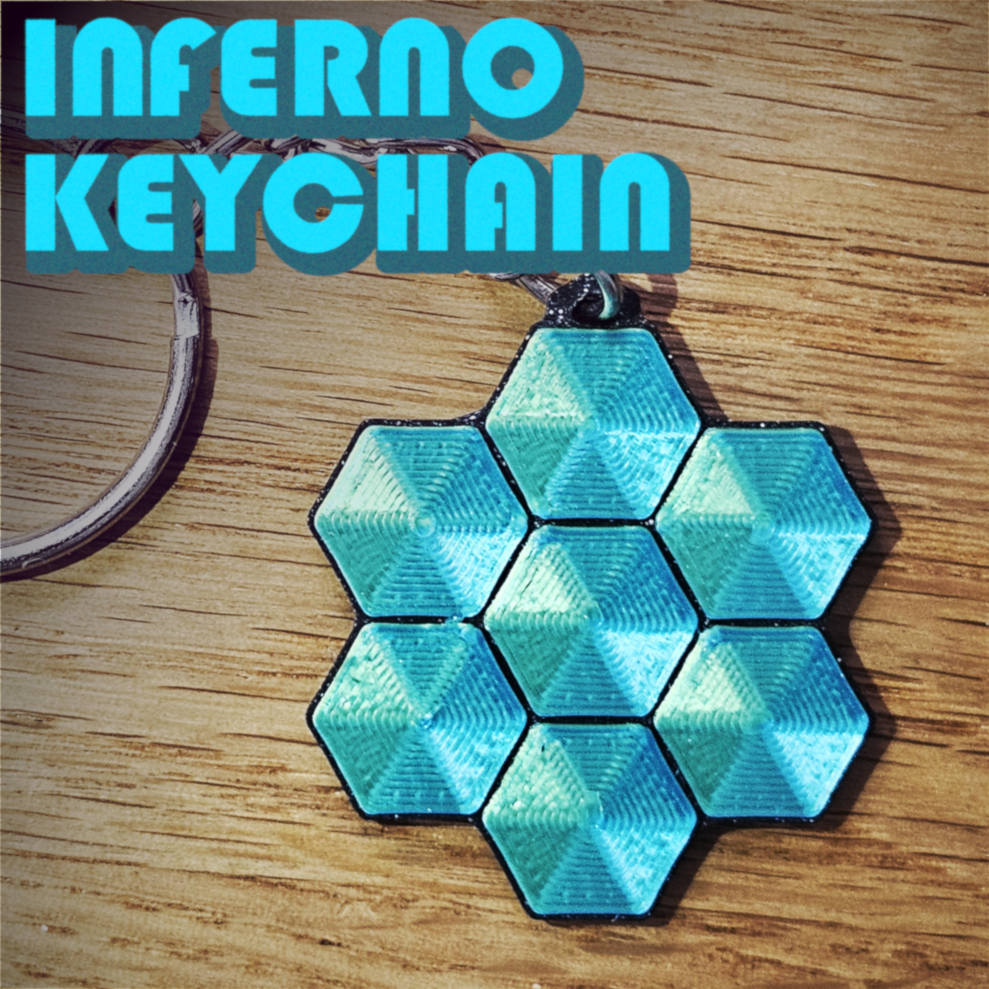Inferno Key Chain