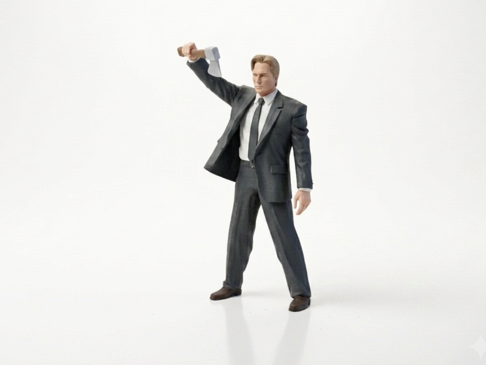 Patrick Bateman Figurine American Psycho 3D Printable