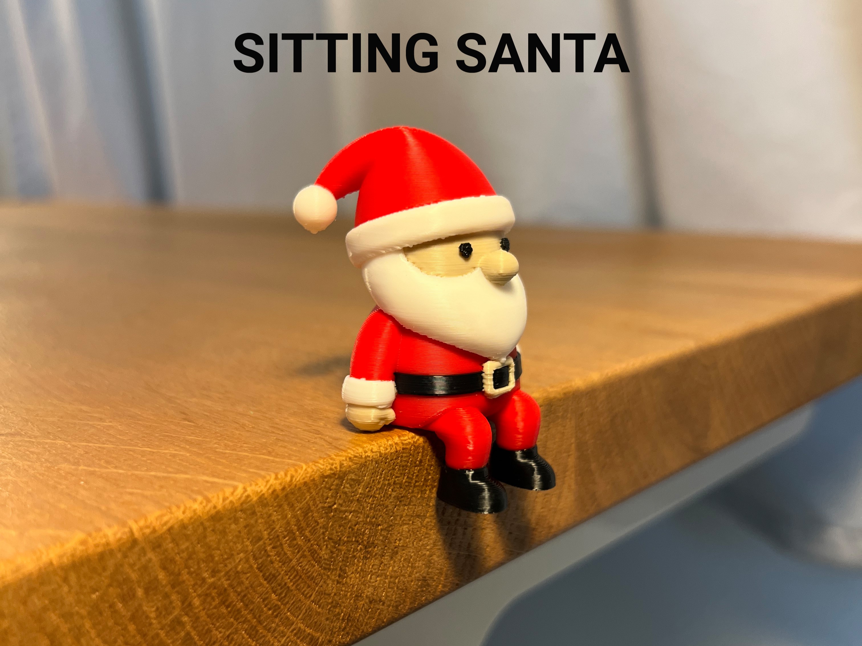 Sitting Santa