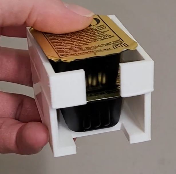 McDonald's dipping sauce cup dispenser holds up to 9 cups