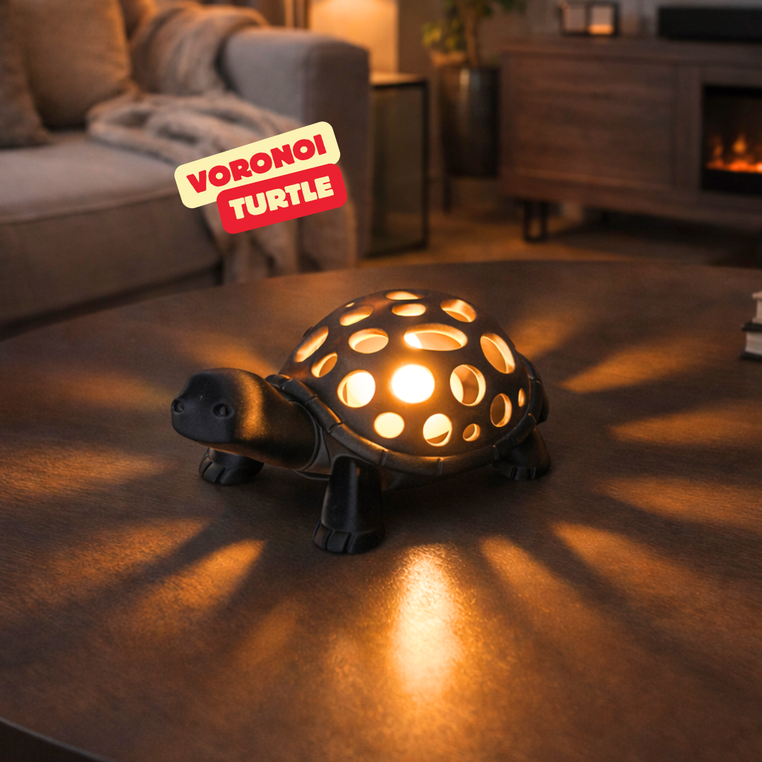 VORONOI TURTLE (LED-TEALIGHT) / HOMEDECOR / DECOR / LIGHTNING / MODERN LIGHT