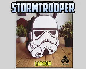 Storm Trooper Lightbox Lamp