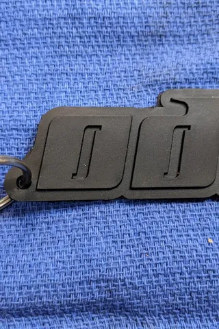 odi logo keychain by Zenexps | Download free STL model | Printables.com