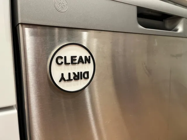 Dishwasher Dirty/Clean Indicator