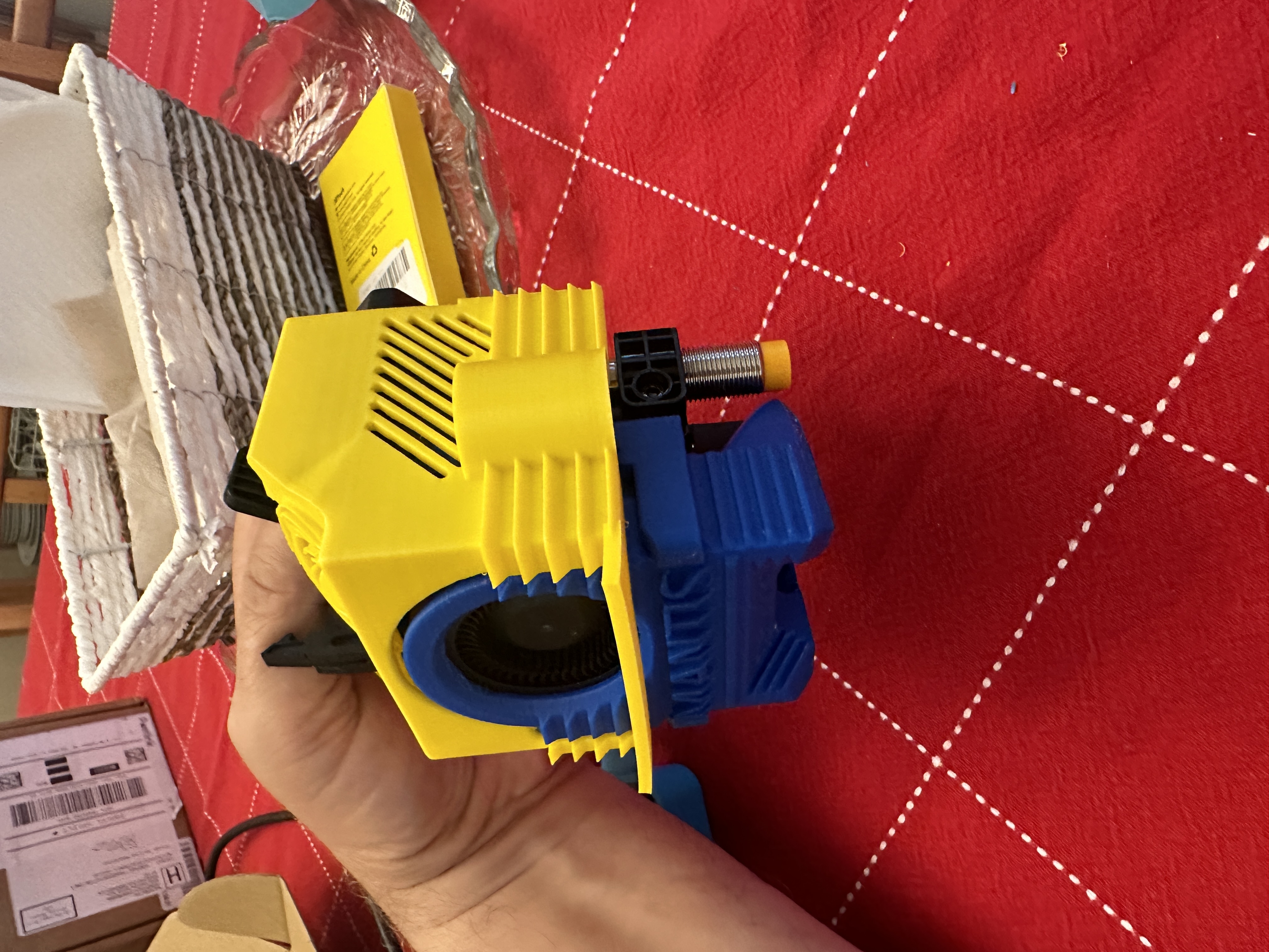 Modified Kobra 2 cover with front stabilizer bar 3D model thumbnail