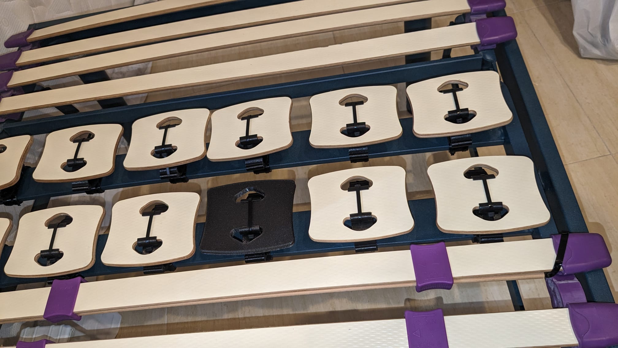 bed mattress slat support
