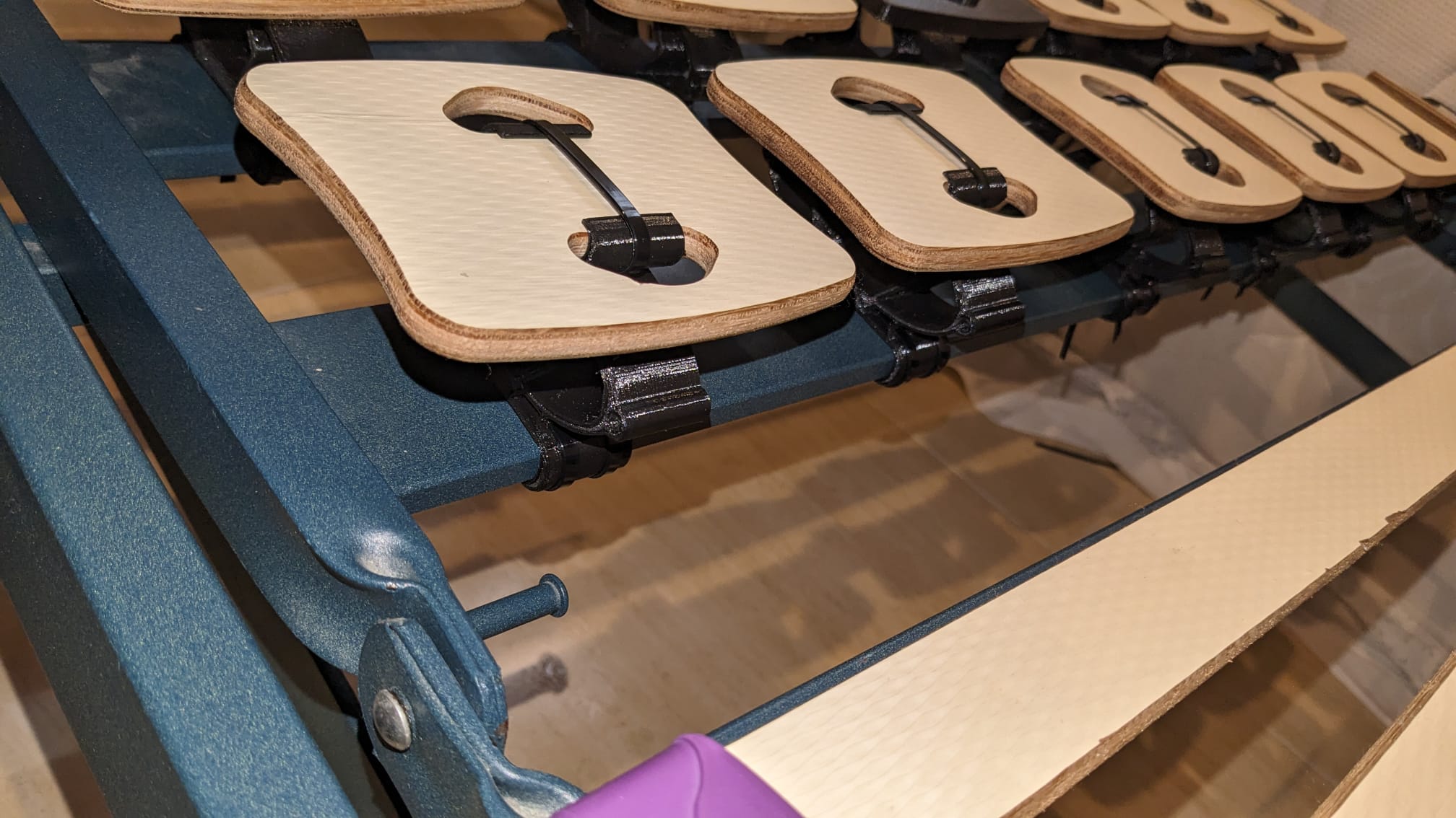 bed mattress slat support by Jvilla | Download free STL model ...