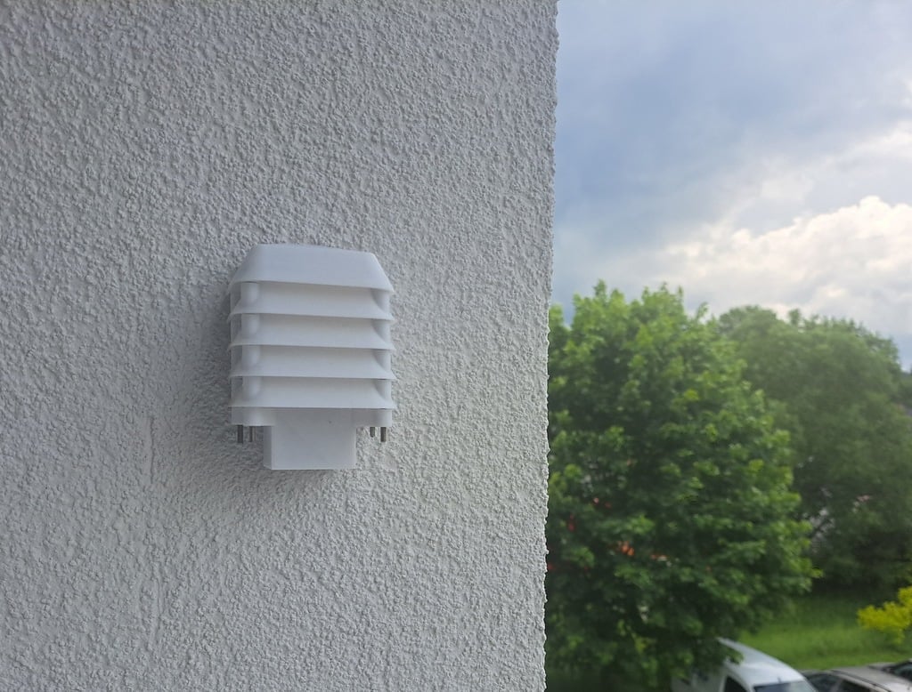 Aqara Temperature Humidity Sensor Zigbee 2x LR4(AA) battery holder and radiation shield