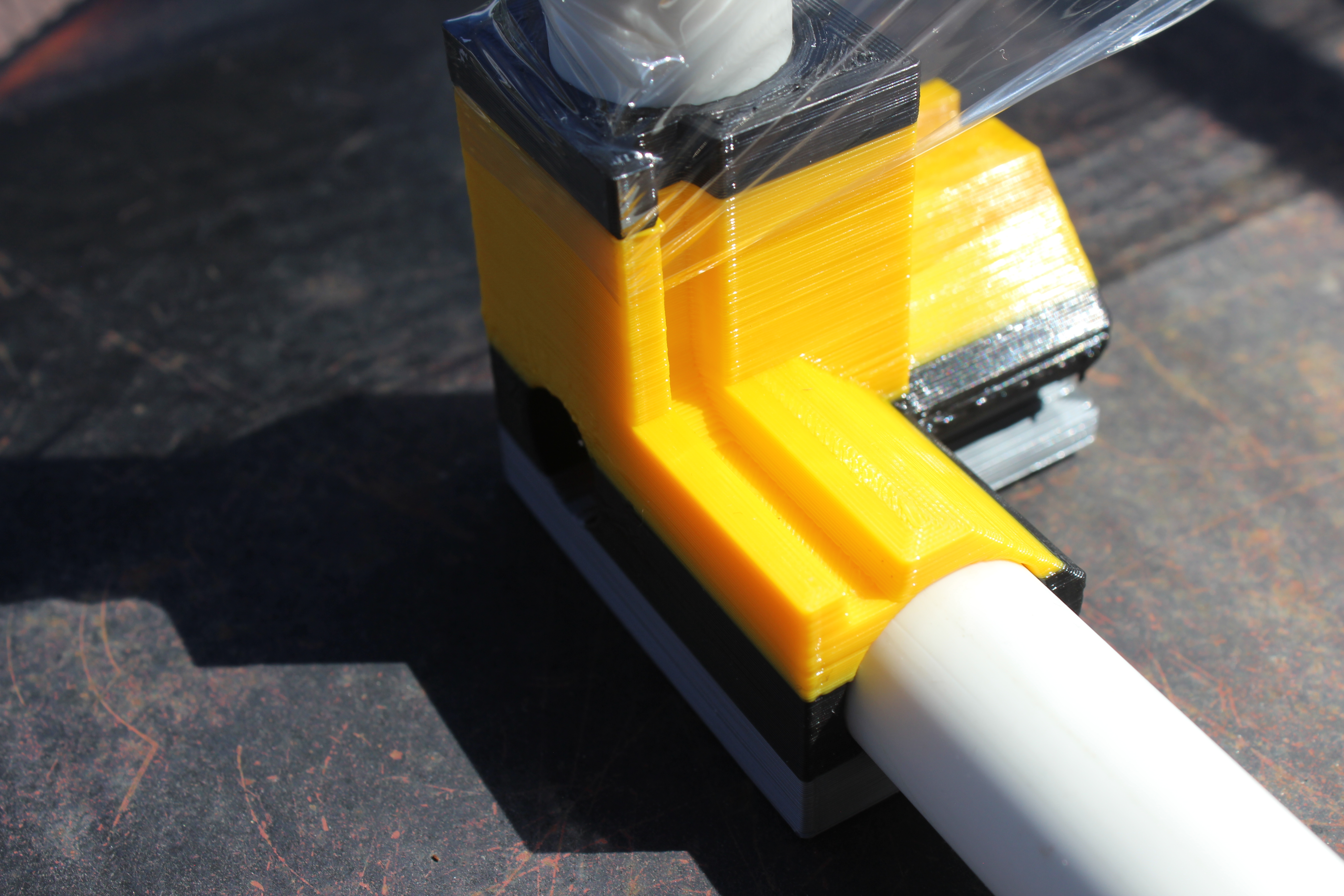 Miniatura 3 do modelo 3D PVC Enclosure Brackets