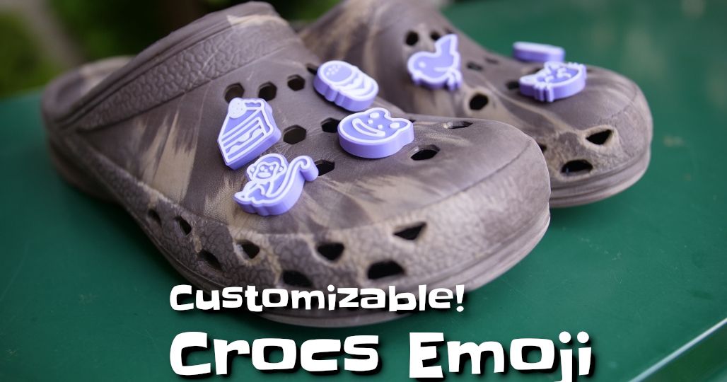 Crocs Emoji charms customizable jibbitz by Makkuro Download free