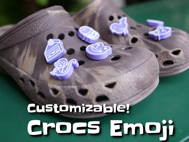 Crocs Emoji charms - customizable jibbitz