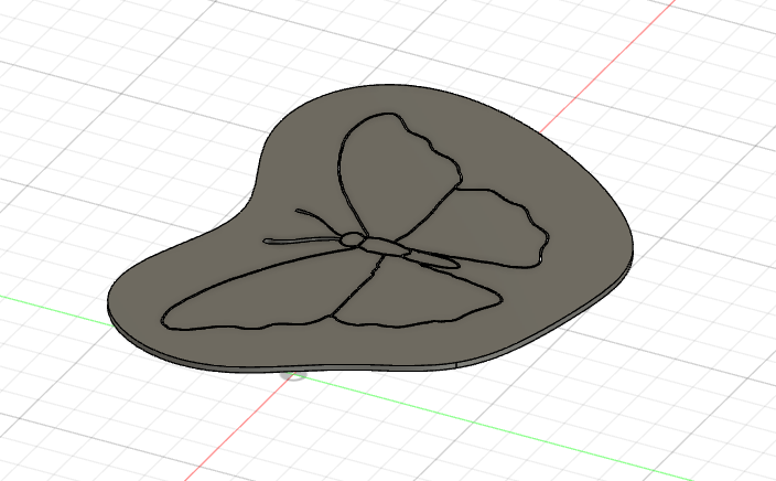 butterfly Tracing template