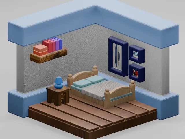 Simple 3D room