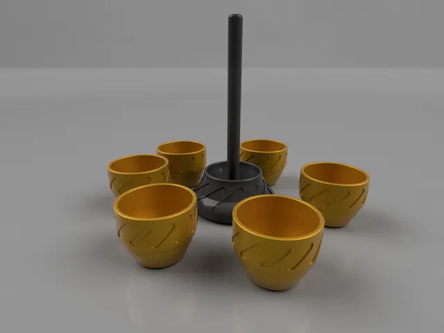 Egg Cup Set (stackable)