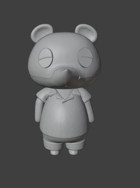 Tom Nook from Animal Crossing by Skeleton Dan | Download free STL model ...