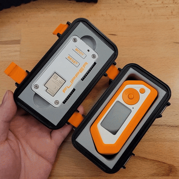 Miniatura 2 do modelo 3D Flipper Zero Case - Wifi Module Insert