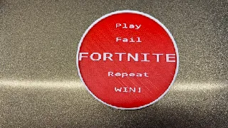 Fortnite Coaster Repeat 2 Color Print