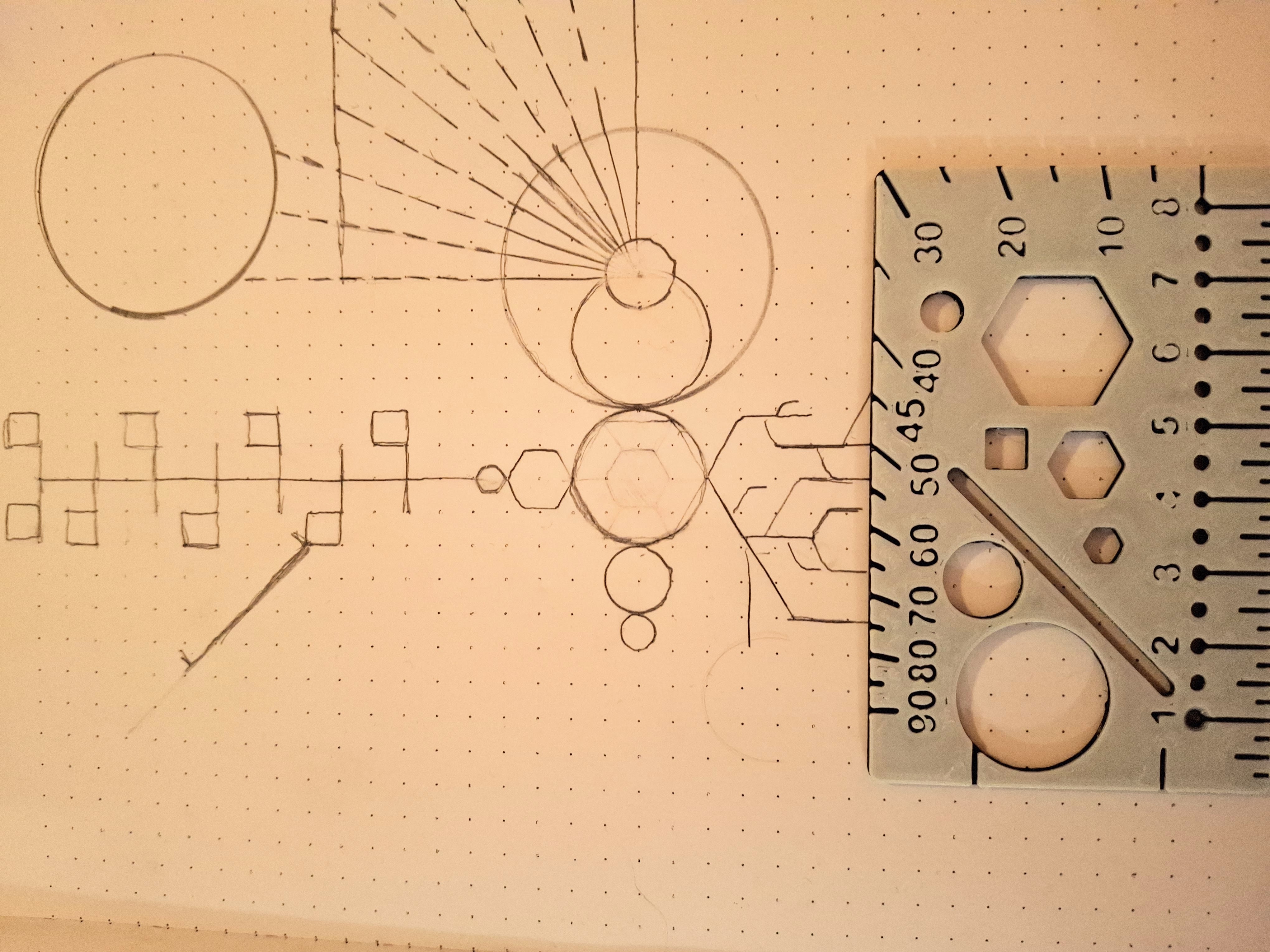 Notebook/Bullet journal multitool card
