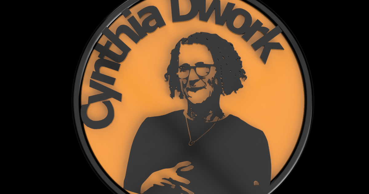 Cynthia Dwork by Grunkle_Bitcoin Download free STL model
