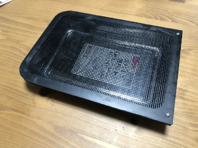 DAISO Stainless tray desiccant container