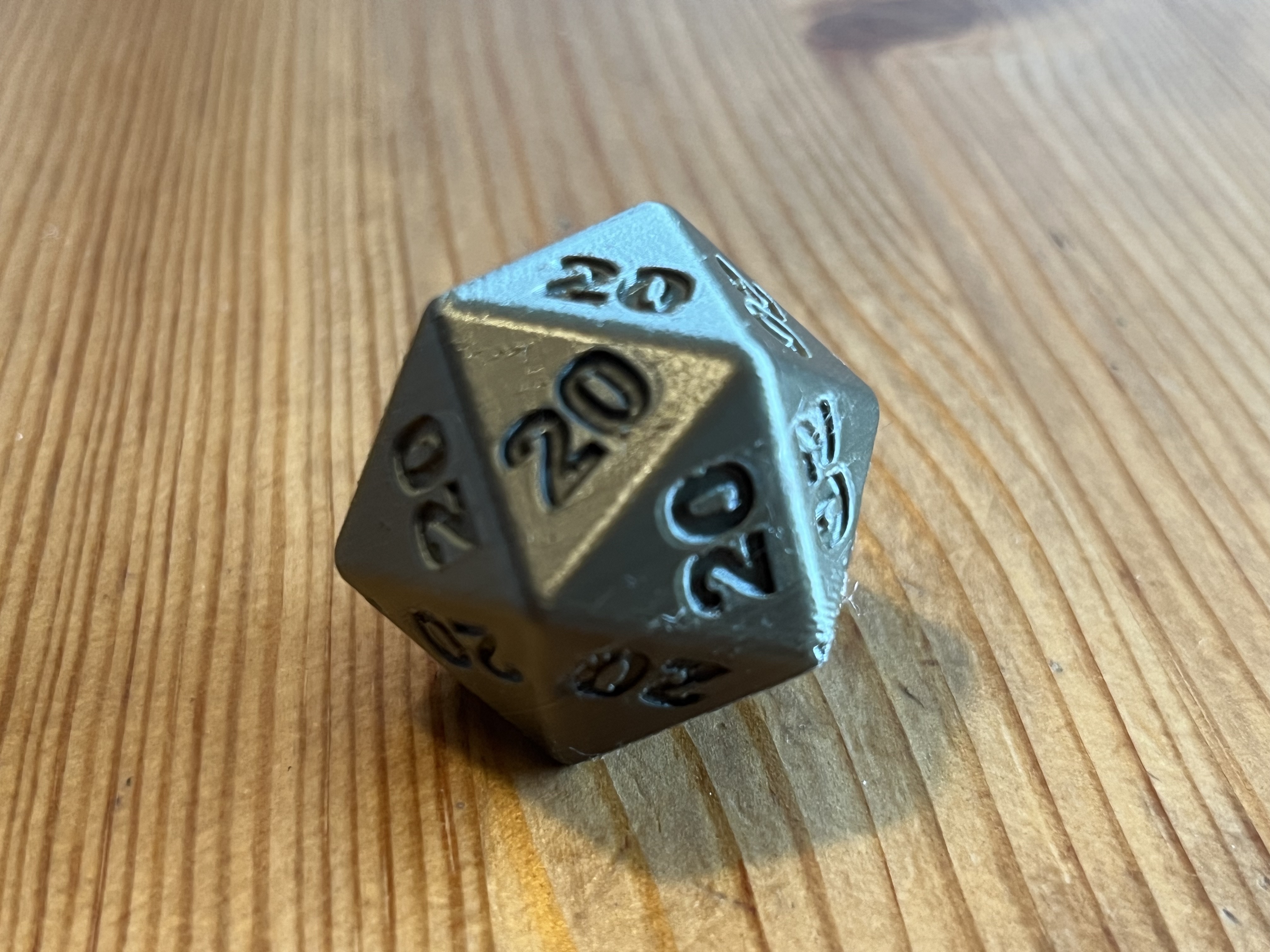 Lucky D20 dice