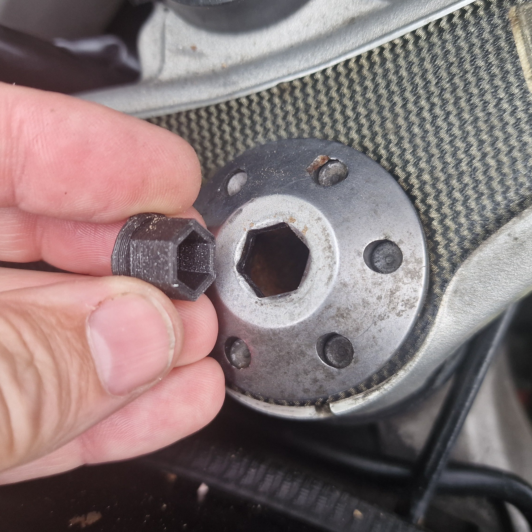 Honda CBR1100XX Super Blackbird Yoke Plug