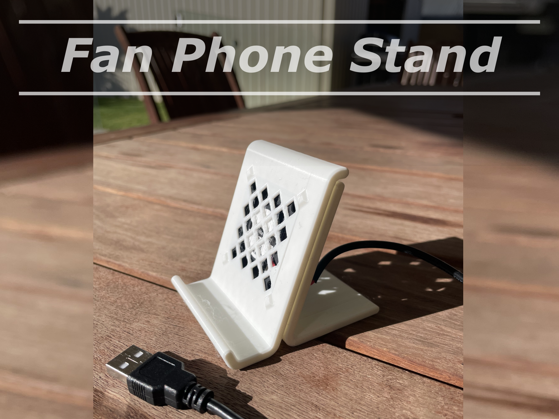 Fan Phone Stand