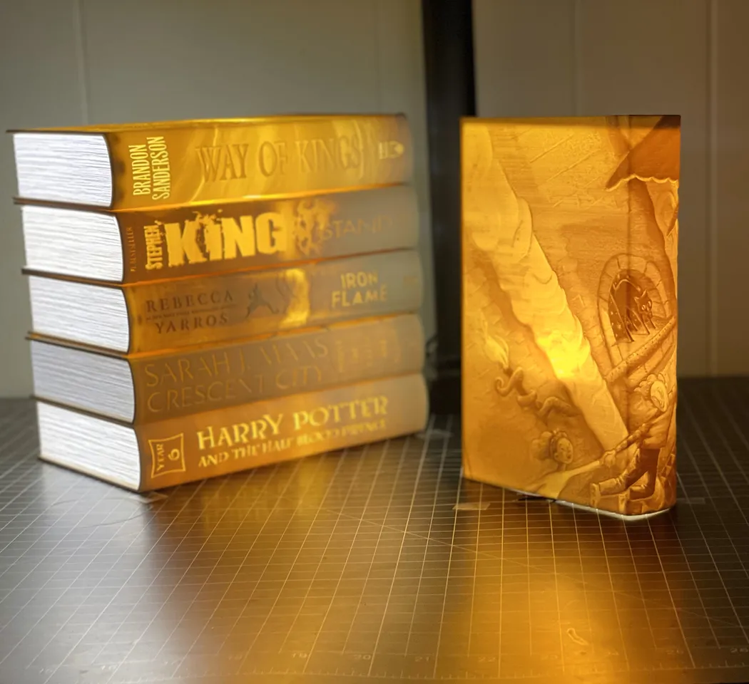 Lithophane Books (Harry Potter Book 2) by MeasureOnce | Download