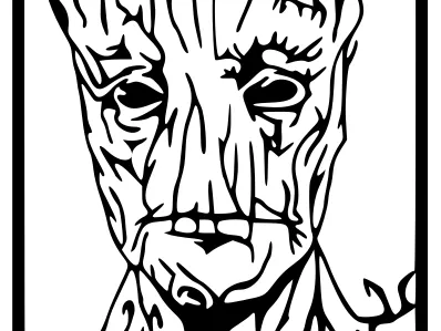 Groot Marvel Comics Wall Ar