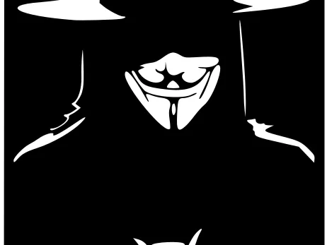 V for Vendetta Wall Art