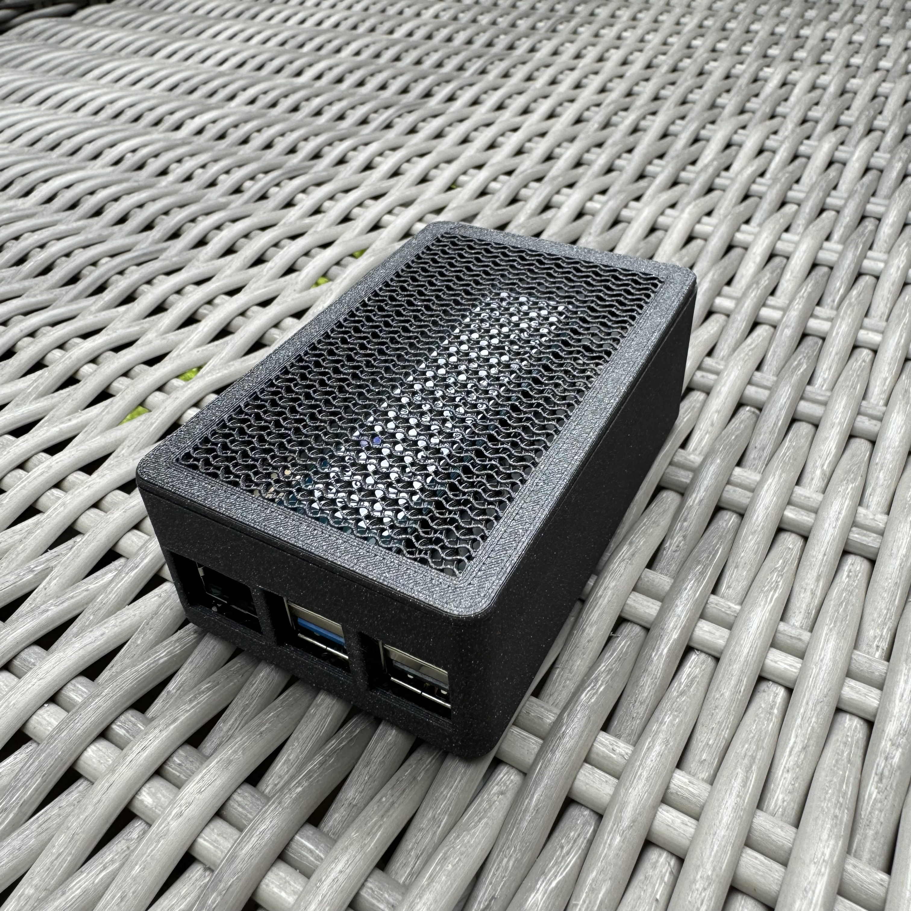 Raspberry Pi 5 Case for GeeekPi SSD Shield