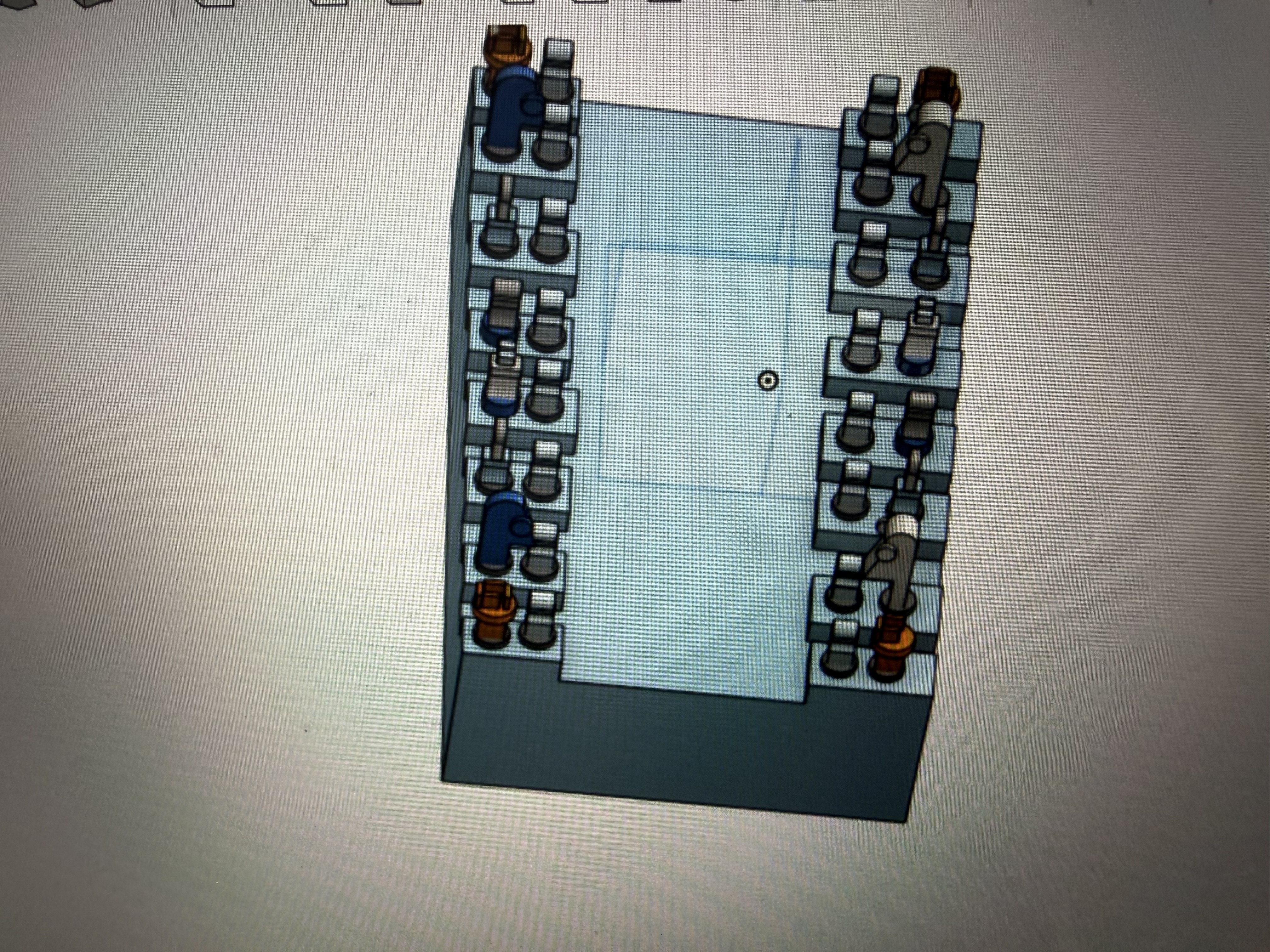 Stand-up chess toy