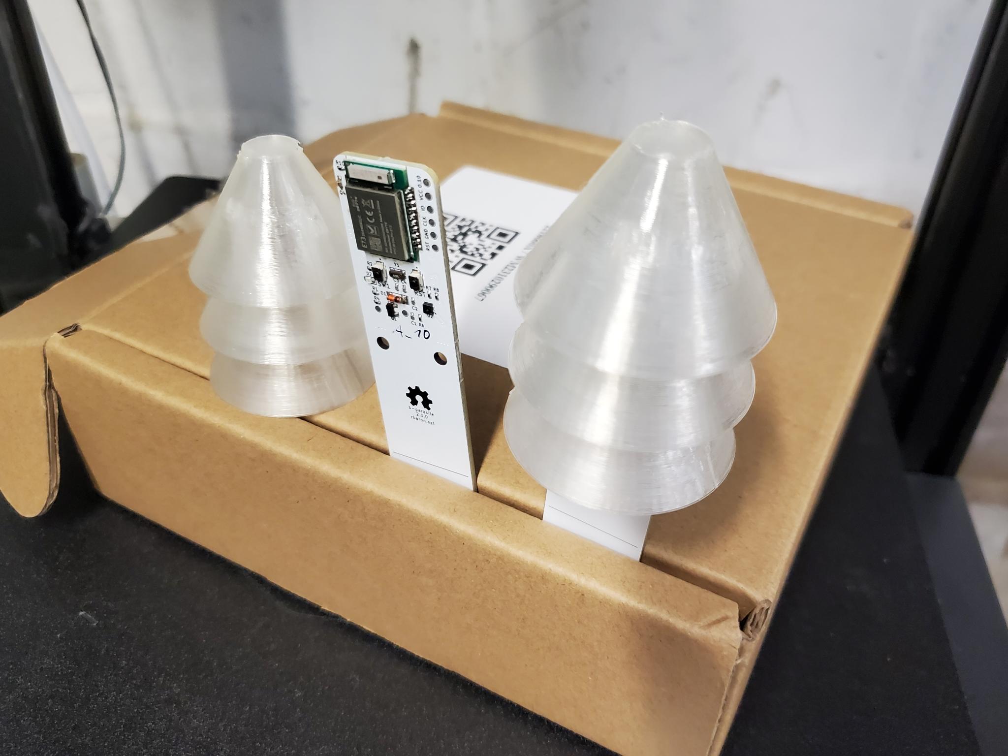 waterproof case for b-parasite soil moisture / Air sensor
