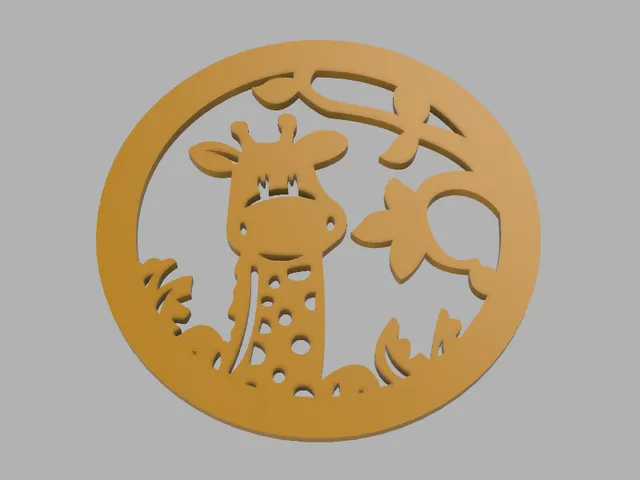 giraffe coaster