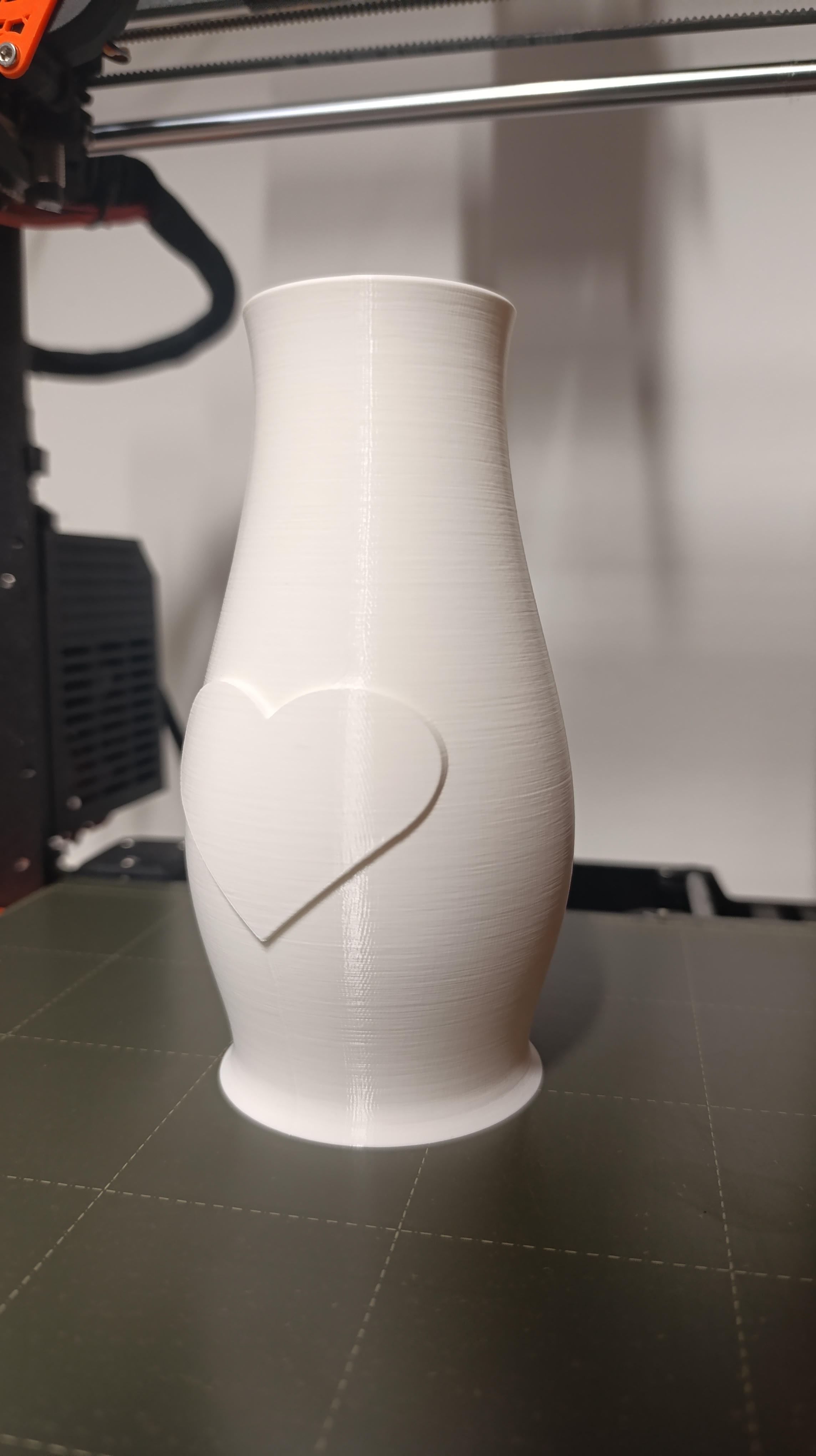 Vase with heart