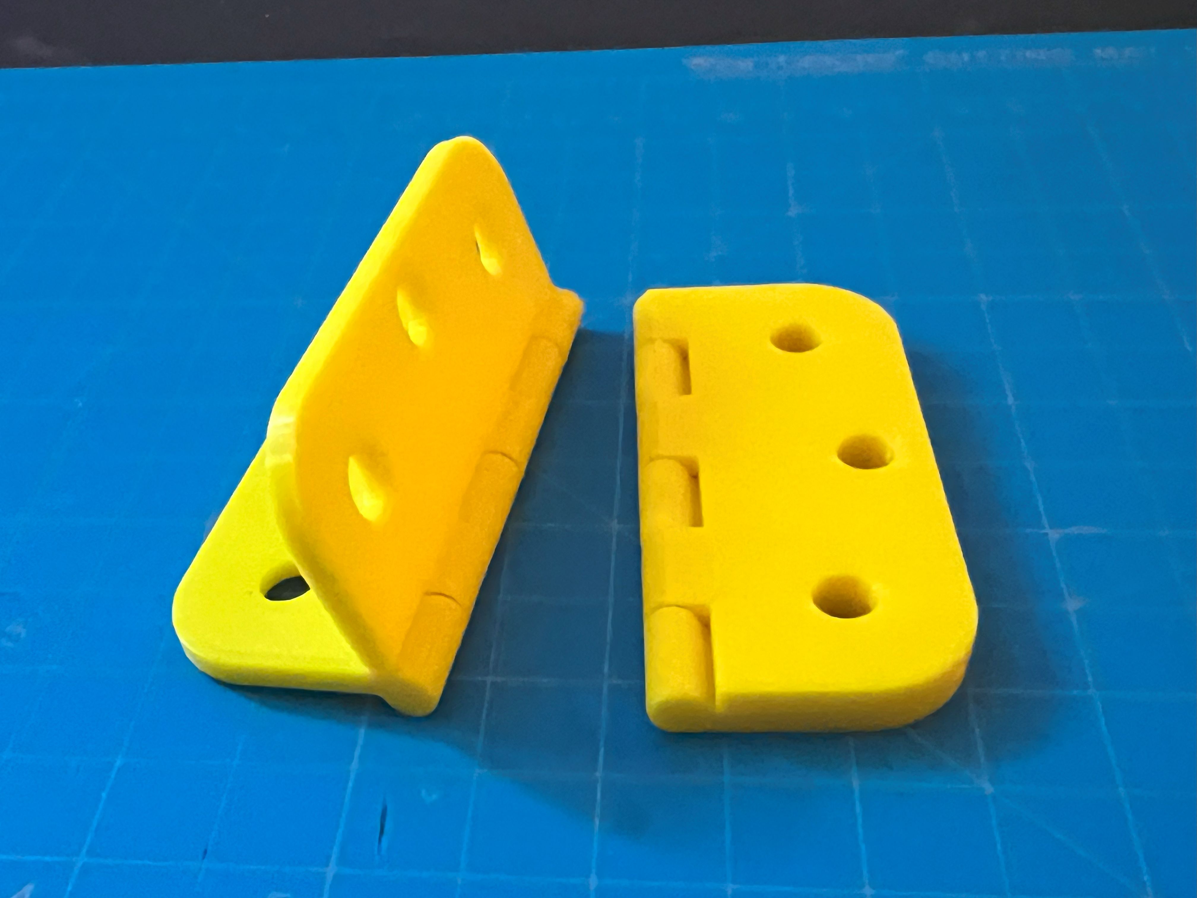 Print-in-Place Large Simple Hinges 3"x1.25" (no supports needed)