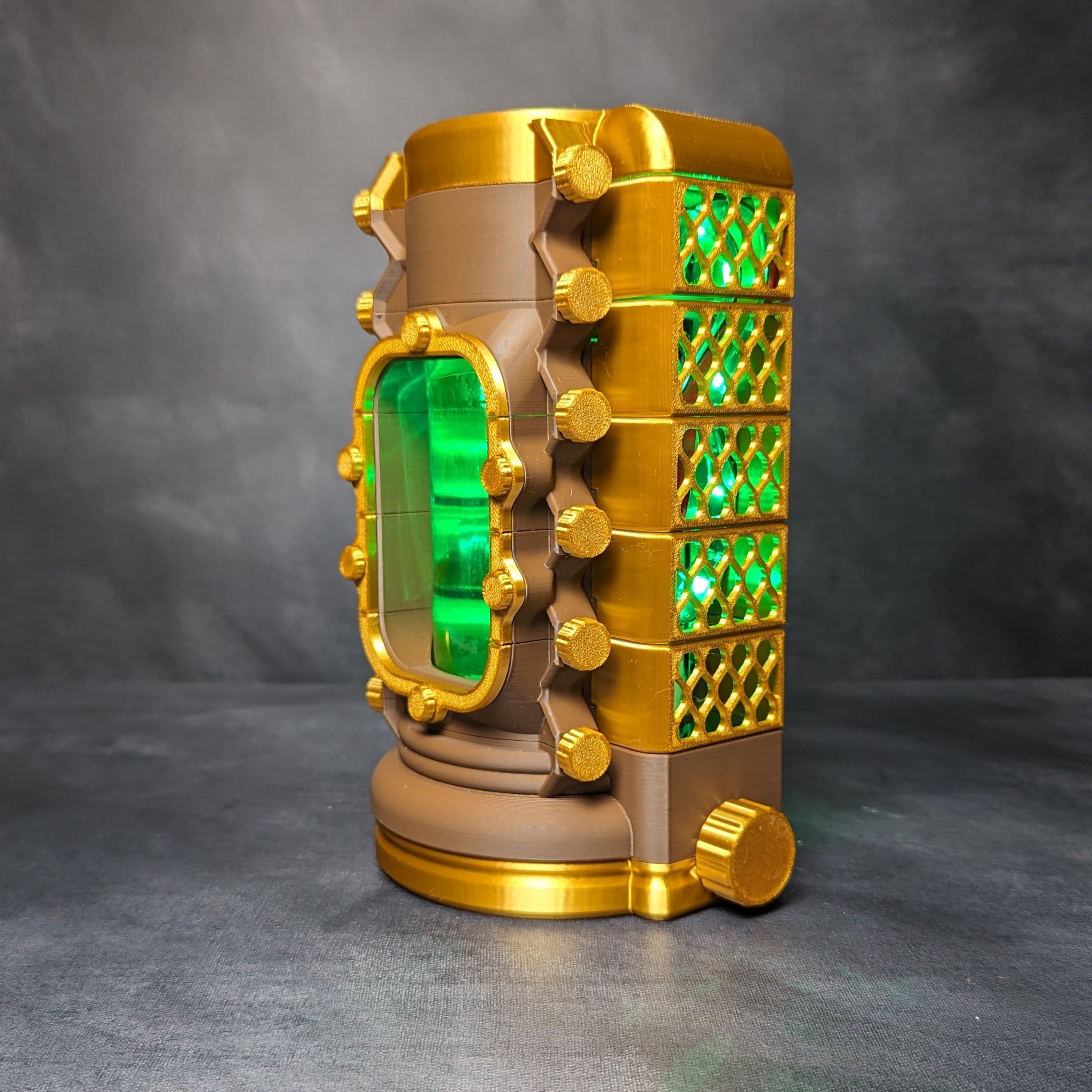 Alchemical Hazard Jar Lamp by Clockspring Printables Store