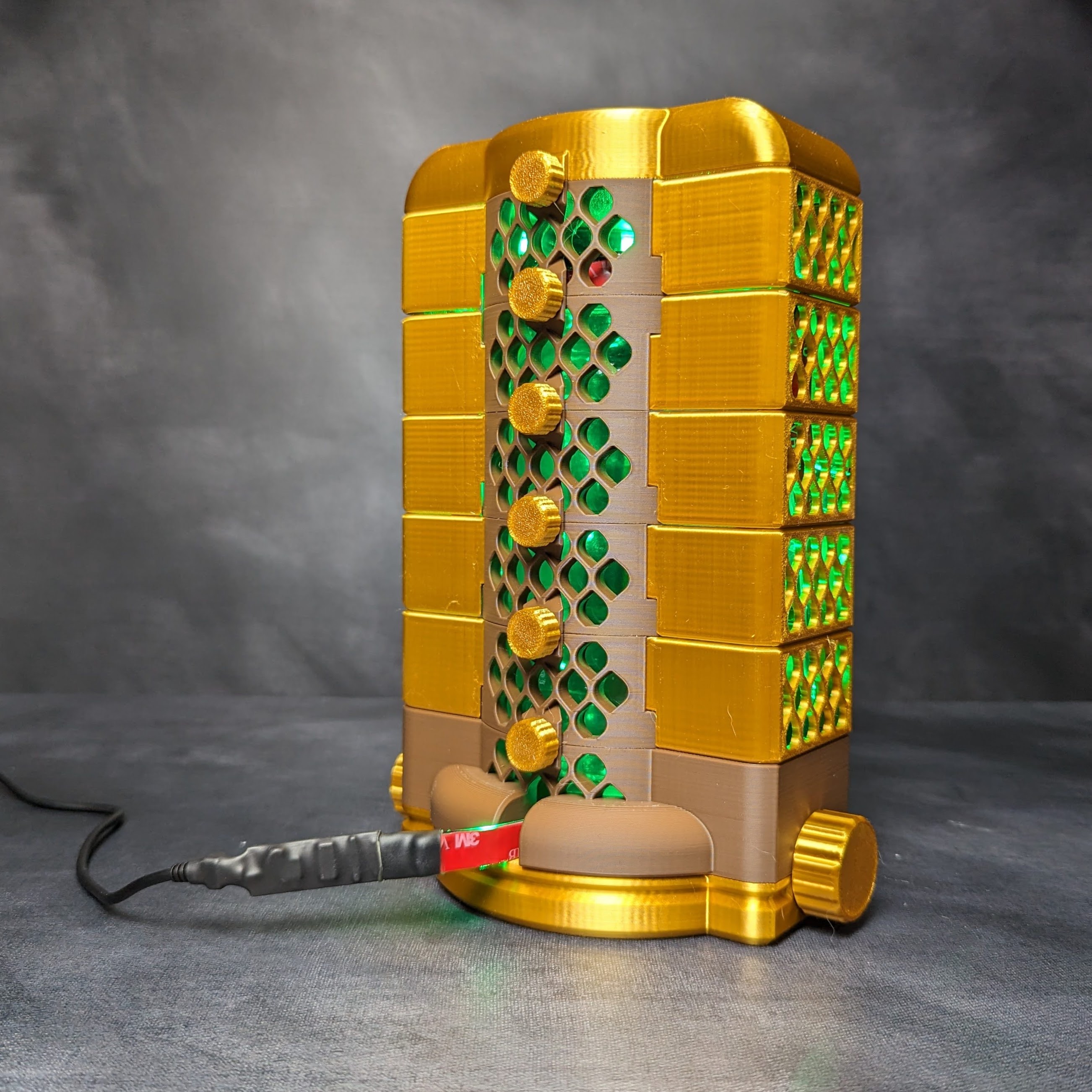 Alchemical Hazard Jar Lamp by Clockspring Printables Store