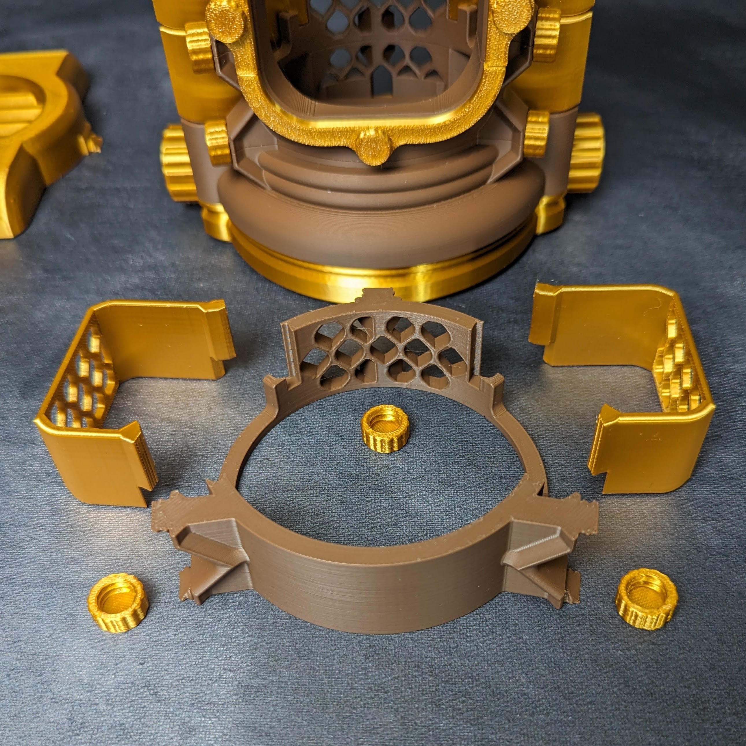 Alchemical Hazard Jar Lamp by Clockspring Printables Store