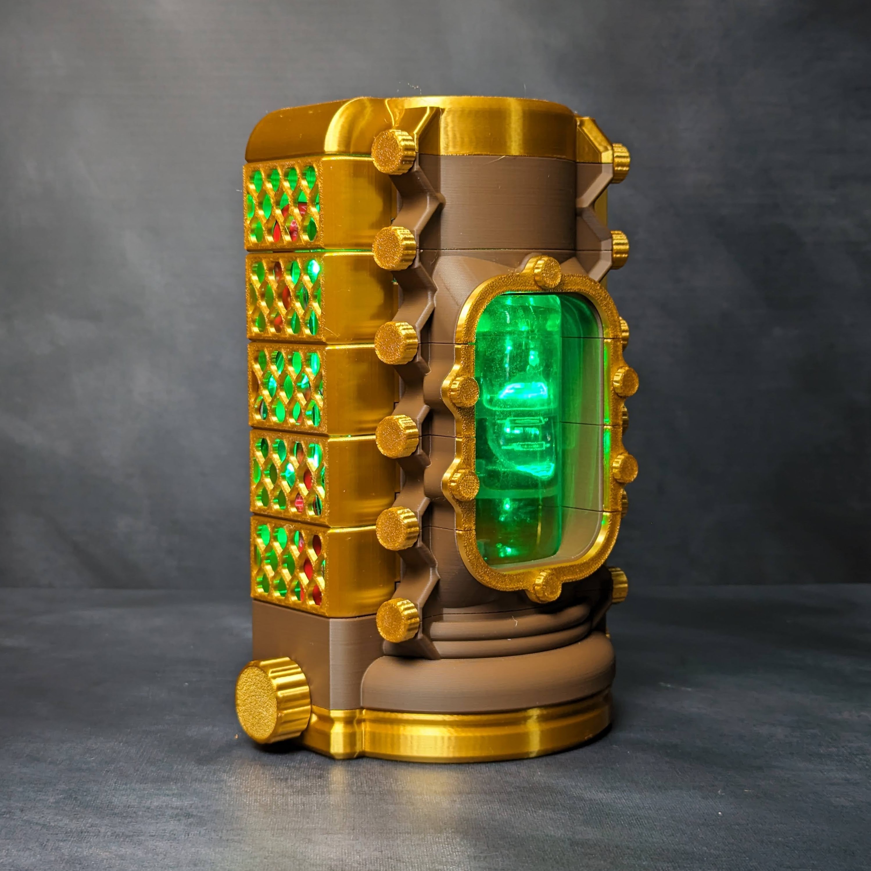 Alchemical Hazard Jar Lamp by Clockspring Printables Store