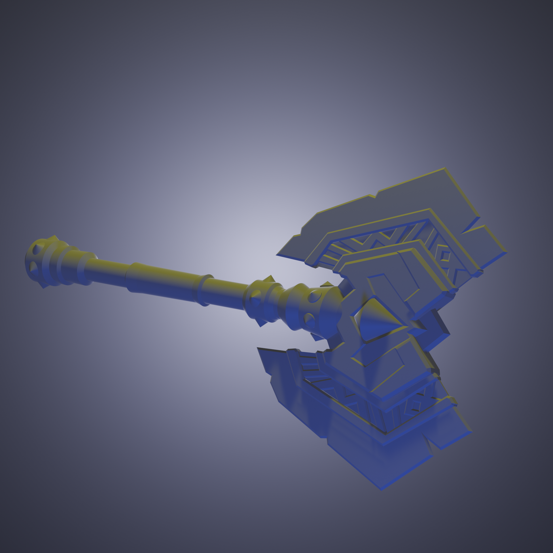 A lot of WoW weapons