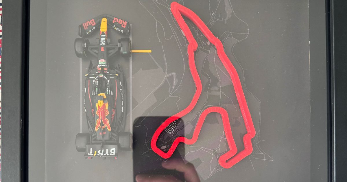 Formula 1 Circuit De Spa-Francorchamps by Zachste | Download free STL