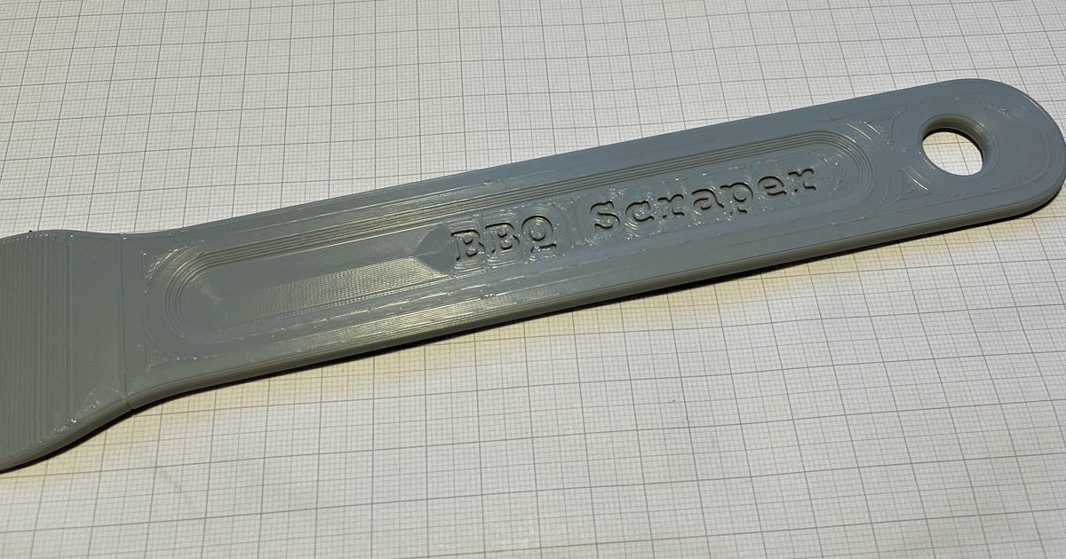 BBQ Scraper by Morpheus61 | Download free STL model | Printables.com